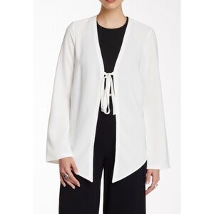 Elizabeth and James Ivory Dion Collarless Jacket S
